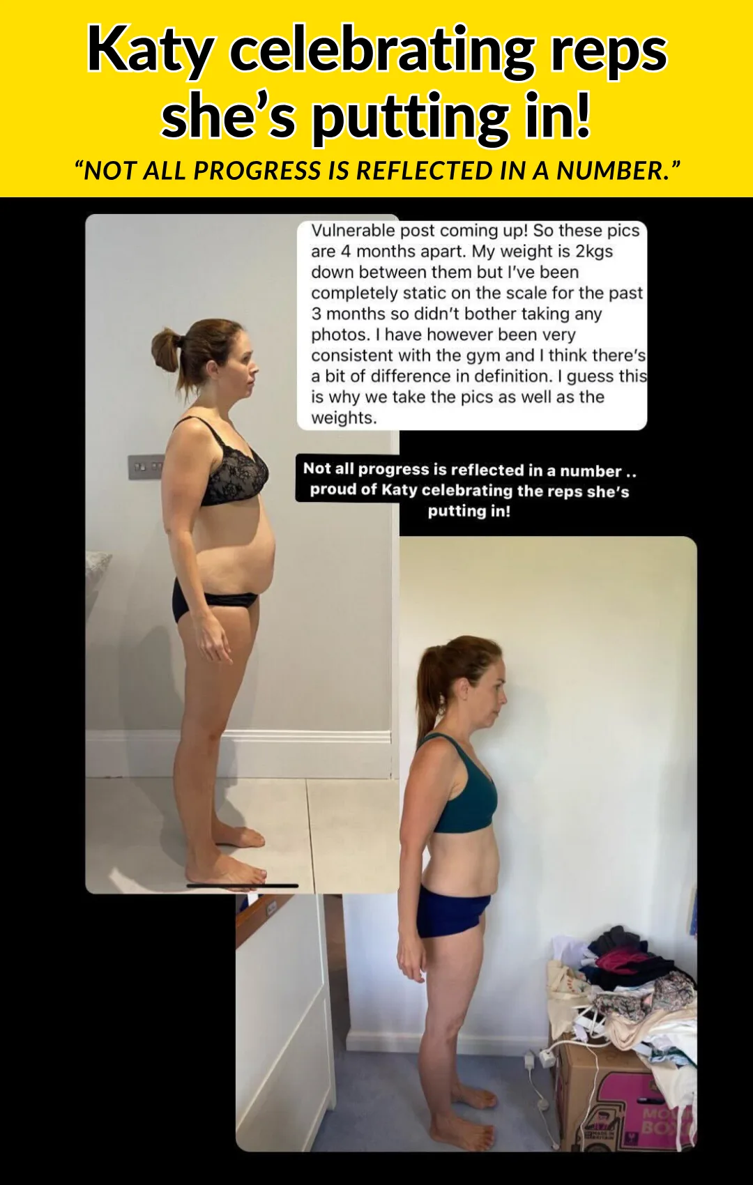 Katy transformation: Progress off the scale